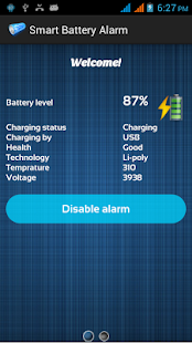 Battery Full Theft Alarm