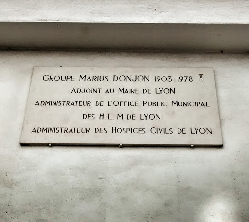Marius Donjon Memorial Plaque