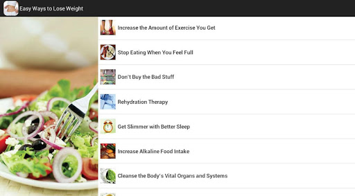【免費健康App】Easy Ways to Lose Weight-APP點子