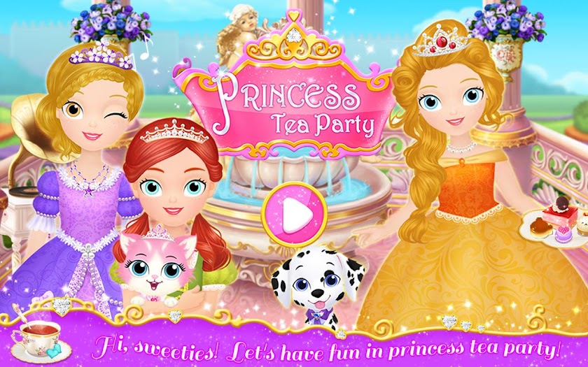 Princess Libby: Tea Party Screen 1
