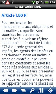 Free French Book of Tax Procedures APK
