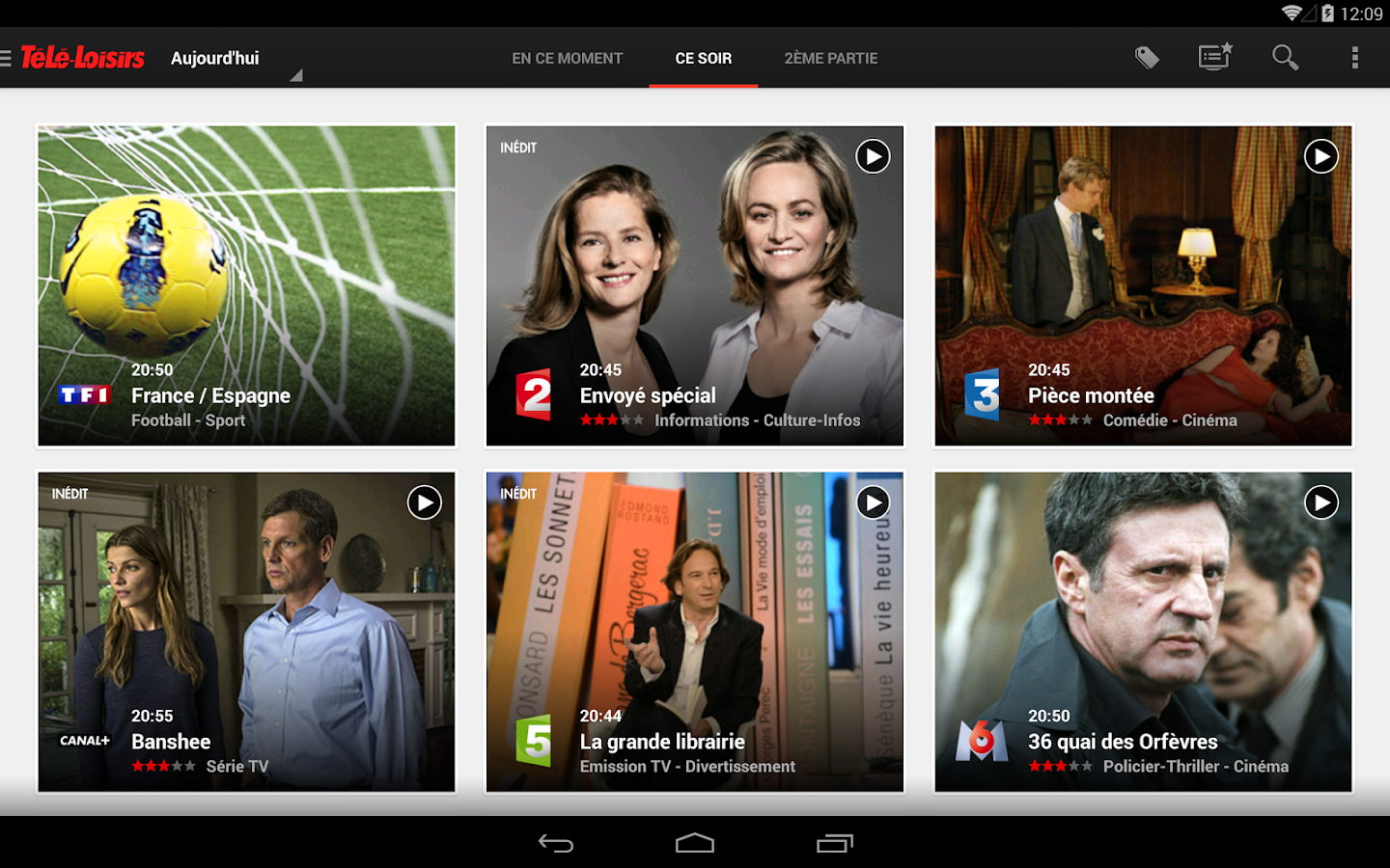Programme Tv Gratuit Et Complet Tele Loisirs Programme TV par Télé Loisirs - screenshot
