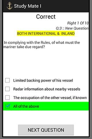 Rules of the Road Screen 3