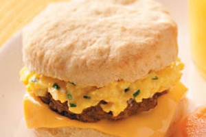 Sausage 'n' Egg Biscuits