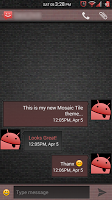 Mosaic Tile Red CM11 Theme APK ภาพหน้าจอ #7