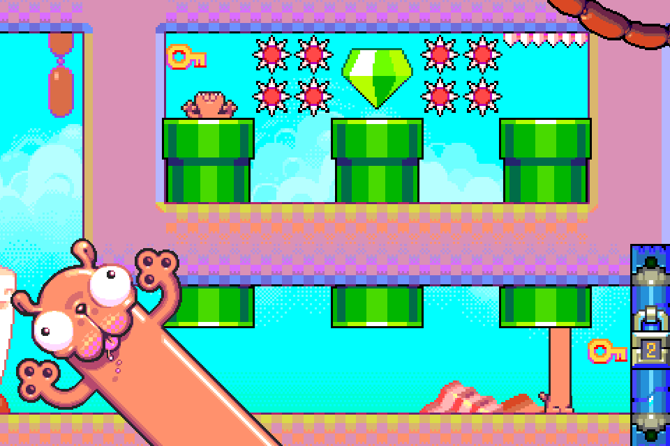 Silly Sausage in Meat Land - screenshot
