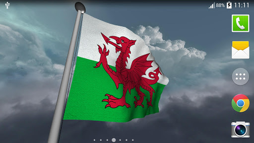 【免費個人化App】Welsh Flag - LWP-APP點子