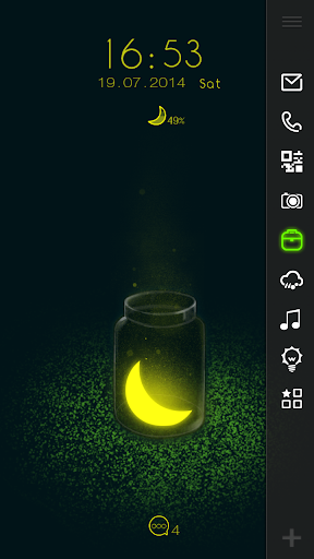 【免費個人化App】Moon in the Bottle Live Locker-APP點子