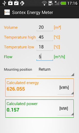 Sontex Energy Meter
