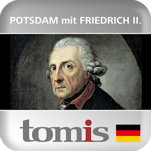 Potsdam mit Friedrich II logo