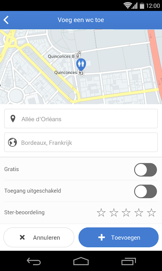   Toilet Finder: screenshot 