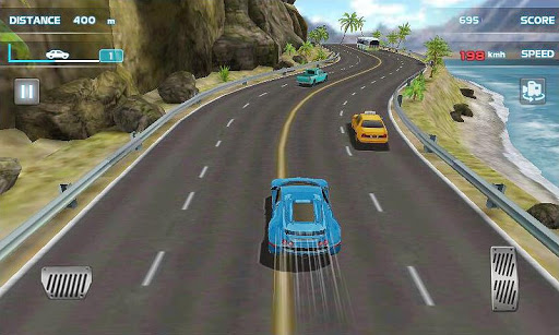 3D 狂飆賽車 - Turbo Driving Racing