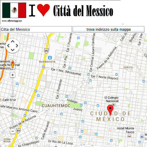 Ciudad de Mexico maps