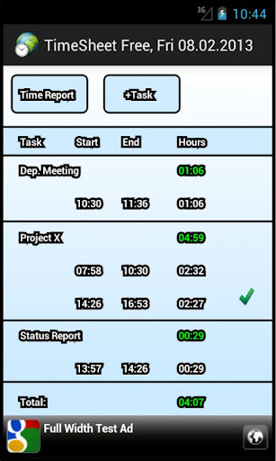 TimeSheet Essentials Free