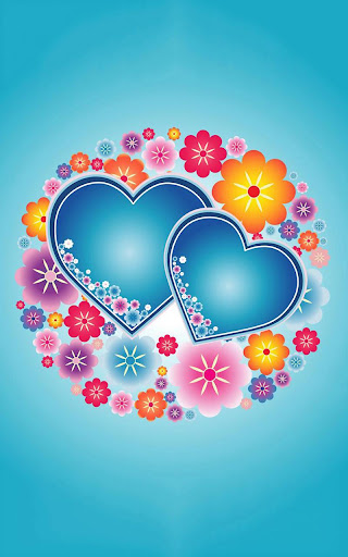 cute animated love wallpaper for mobile phone