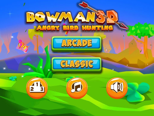 Bowman 3D Angry Bird Hunting