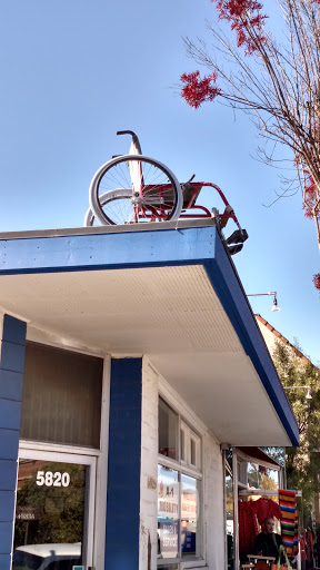 Wheel Chair On The Roof