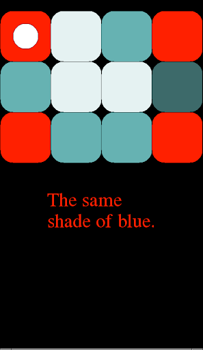 The Same Shade of Blue