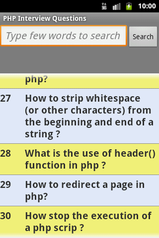 【免費生活App】PHP Interview Questions-APP點子