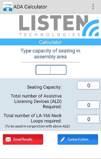 ADA IBC Compliance Calculator