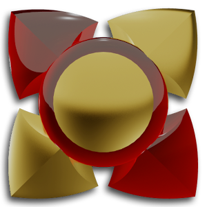 3D RED GOLD Next Launcher.apk 4.62