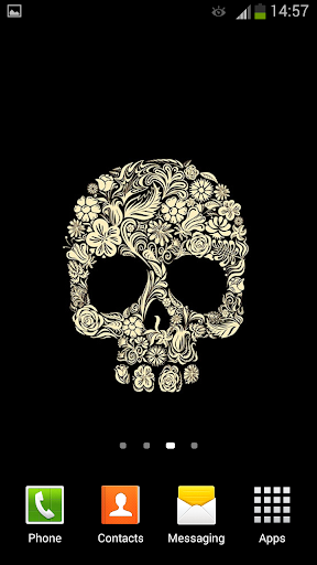 Skulls Live Wallpaper