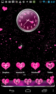 Free Pink Hearts Complete 4 Themes APK for Android