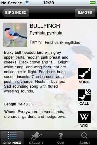 BirdsUK Screen 2