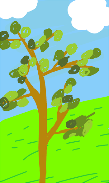 cartoon tree