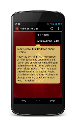 Hadith of the day