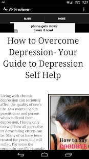 Free Download Guide to Depression Self Help APK for Android