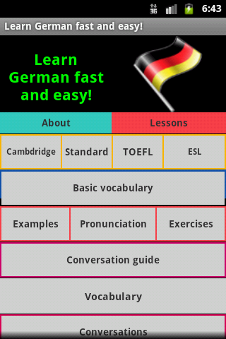 Learn German fast easy