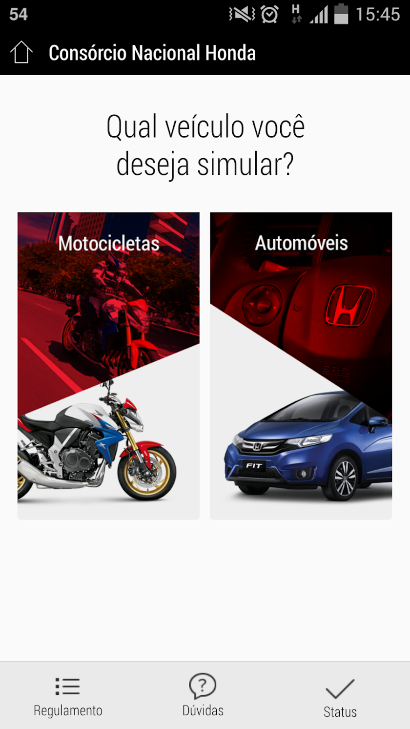 Consórcio Honda Screen 2
