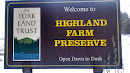 Highland Farm Preserrve
