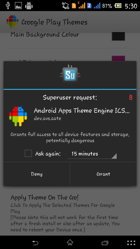 Android Apps Theme Engine-Pro v3.0 build 10 Download Apk