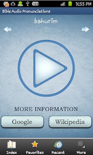 Lastest Bible Audio Pronunciation Lite APK for Android