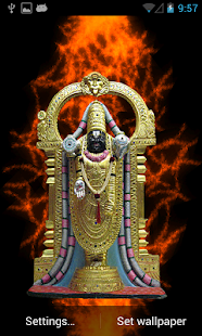 download Tirupati Balaji Live Wallpaper free