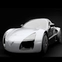 Super Race Car Wallpaper logo