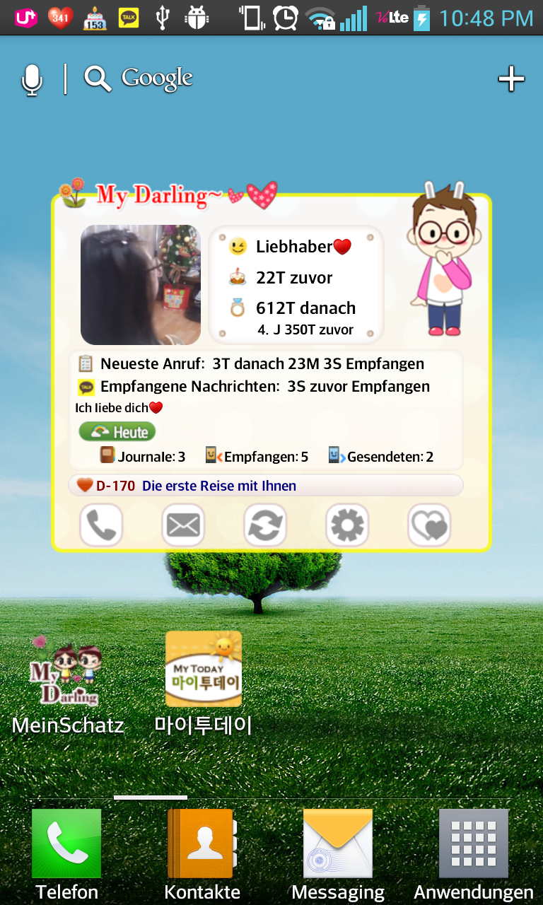 Android application MyDarling - Couple D-day screenshort