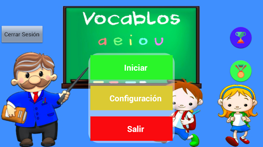 Vocablos: Dibuja las vocales