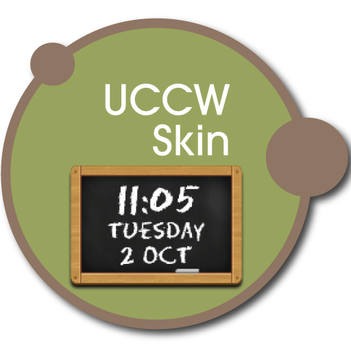 Chalkboard UCCW skin 個人化 App LOGO-APP開箱王