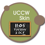 Chalkboard UCCW skin Apk