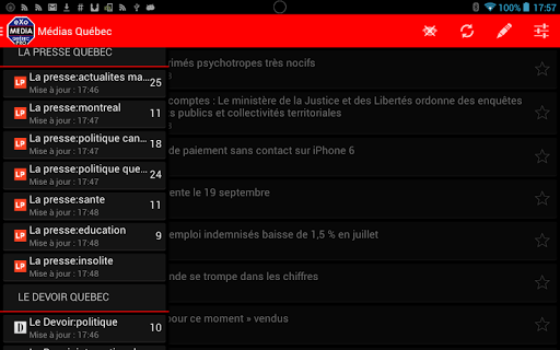 【免費娛樂App】Journaux Québec (New)-APP點子