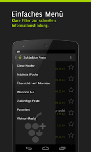 Weinfest+ Weinfestkalender Screenshots 1