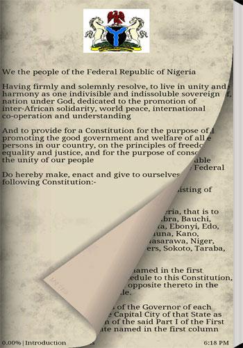 免費下載書籍APP|Constitution of Nigeria app開箱文|APP開箱王