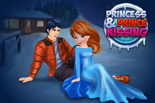 Prince and Princess Kissing