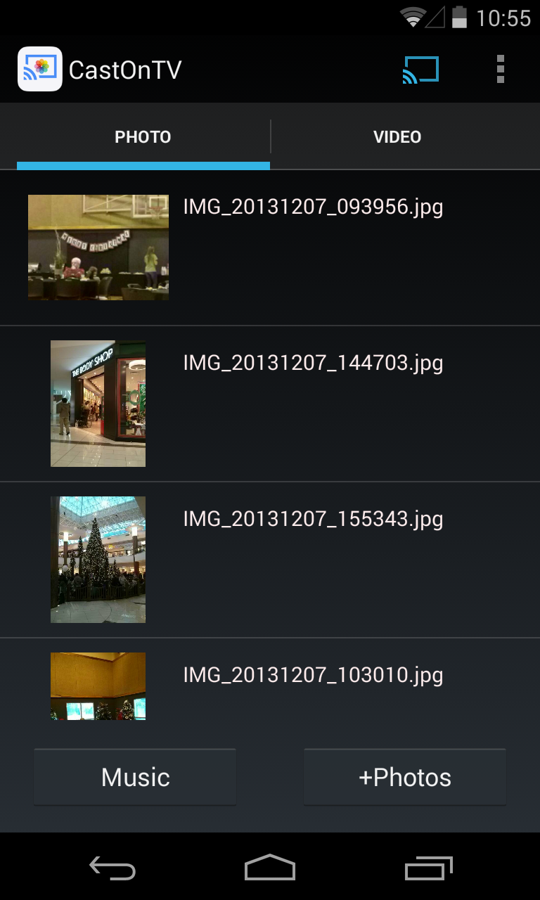 CastOnTV for Chromecast Screen 2