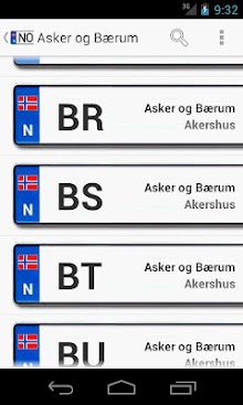 Bilskilt