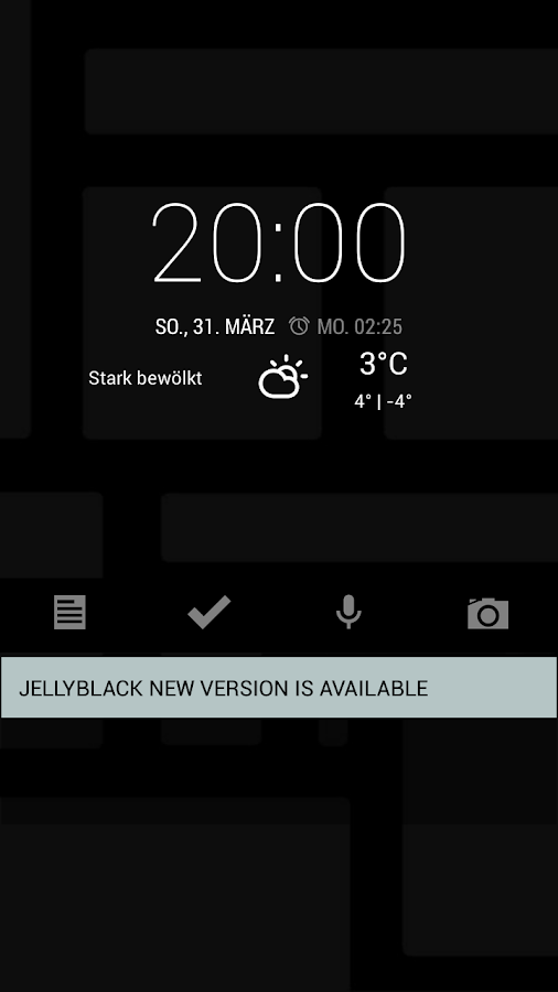 JellyBlack AOKP/CM Theme - screenshot