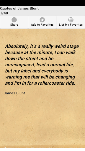 Quotes of James Blunt